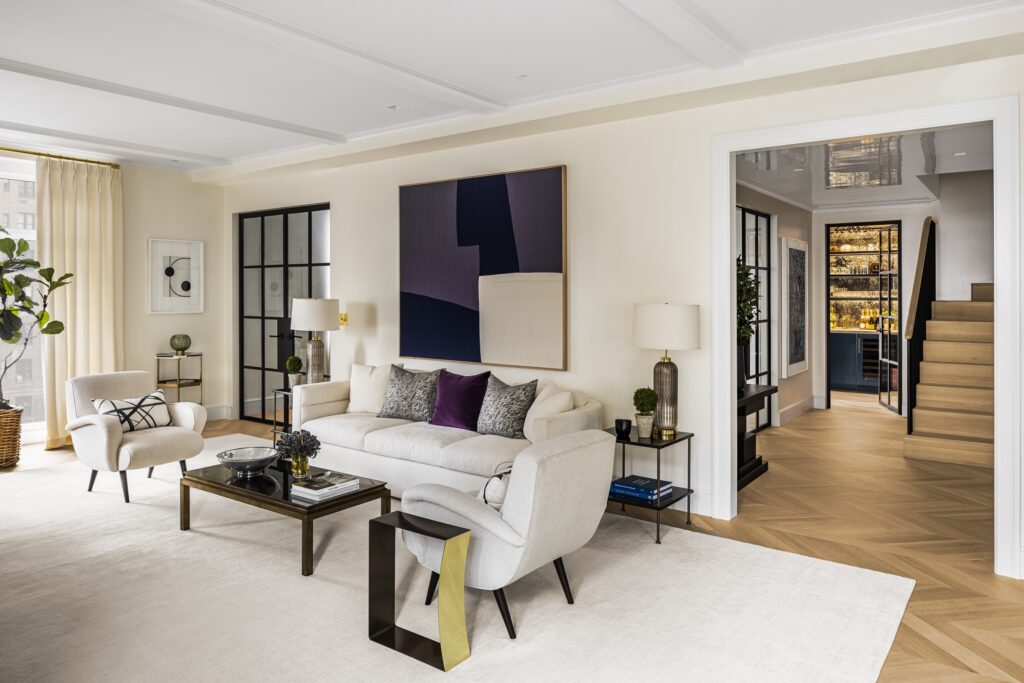 View of Modern Park Avenue Duplex 1